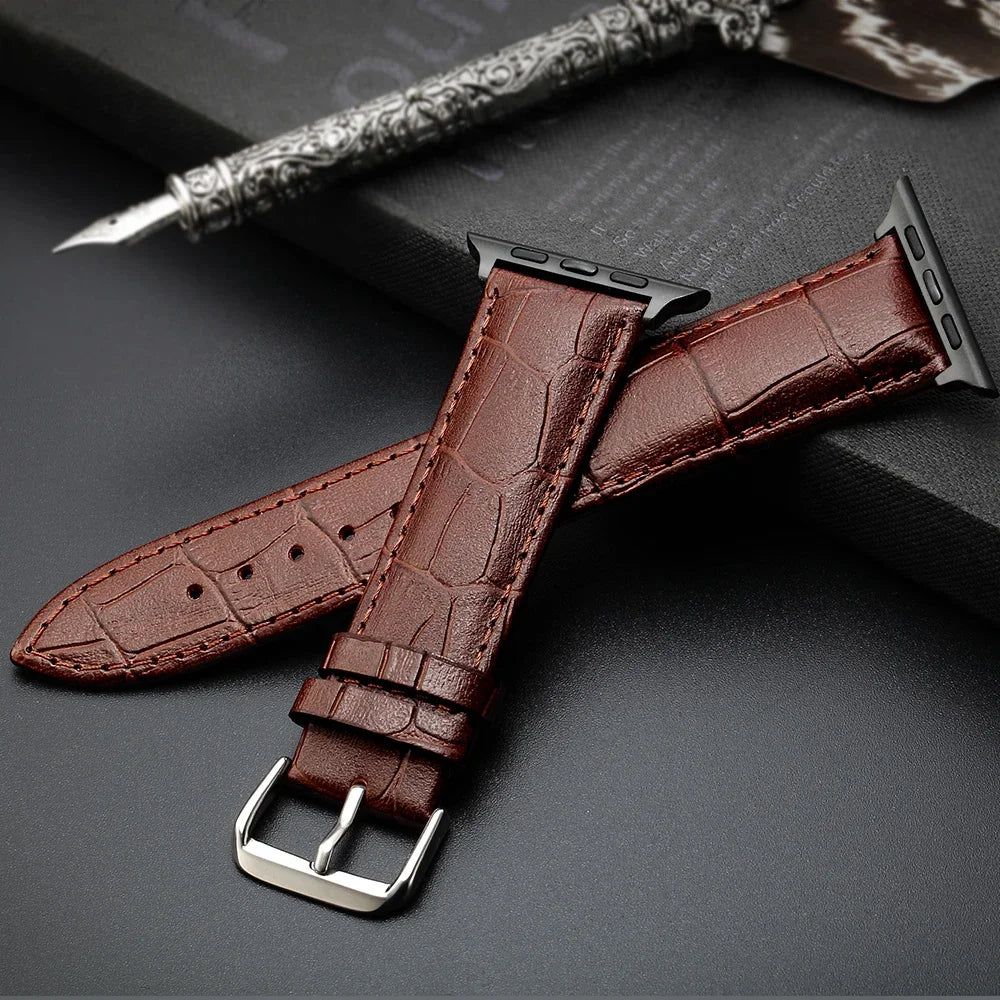 Leather Apple Watch Strap