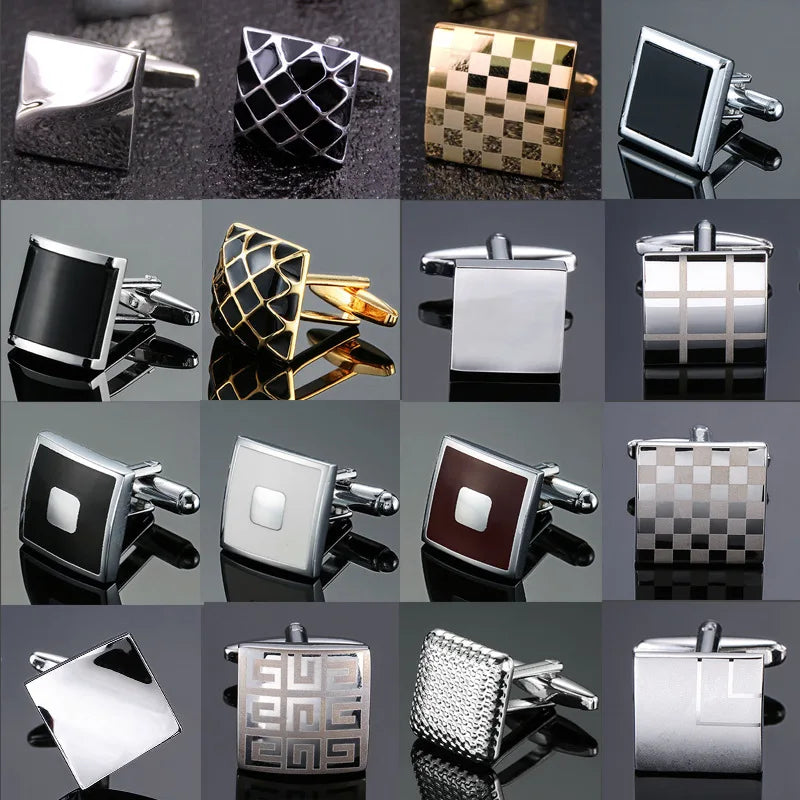 Norvia Signature Square Cufflinks