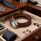 Luxury Automatic Leather Belt