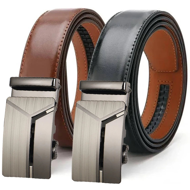 Luxury Automatic Leather Belt