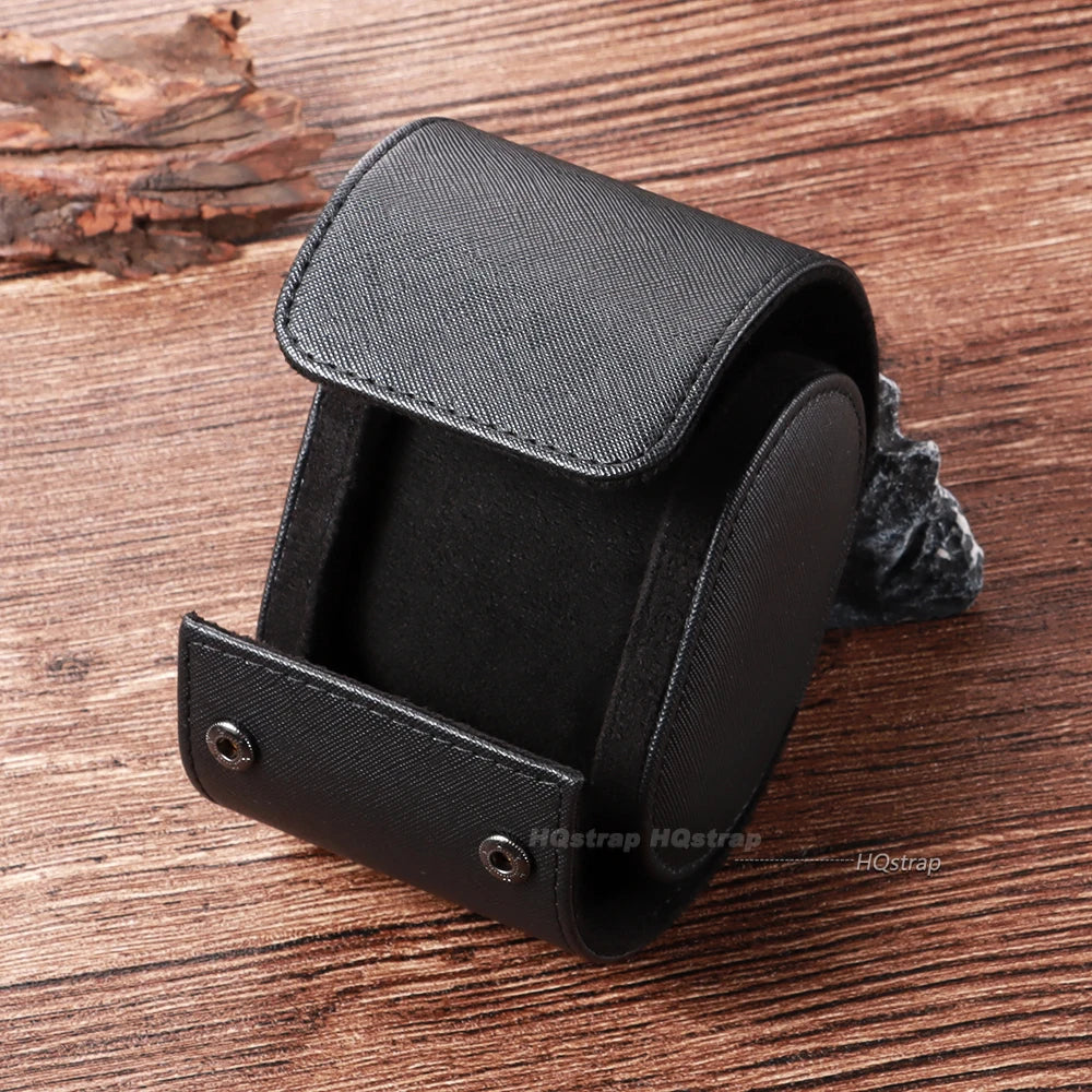 Leather Watch Roll Case