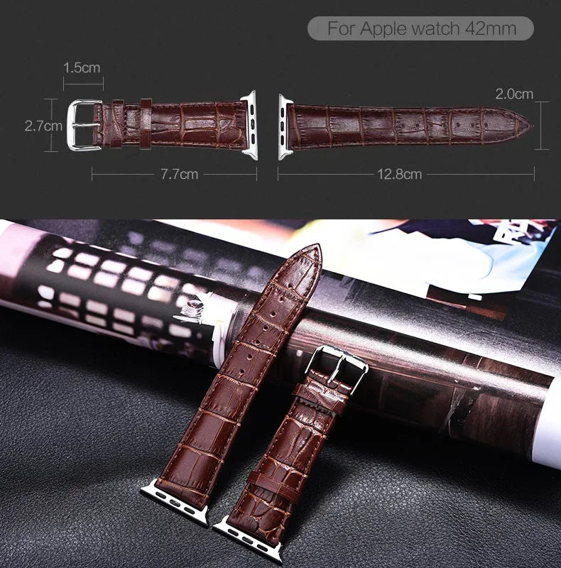 Leather Apple Watch Strap