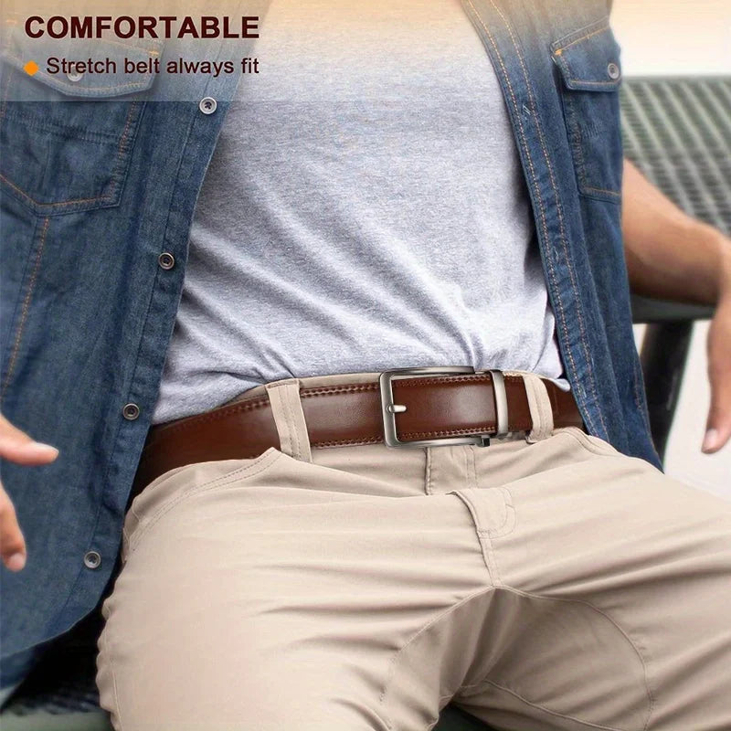 Genuine Ratchet Leather Belt