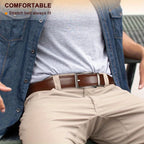 Genuine Ratchet Leather Belt