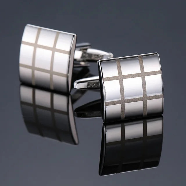Norvia Signature Square Cufflinks