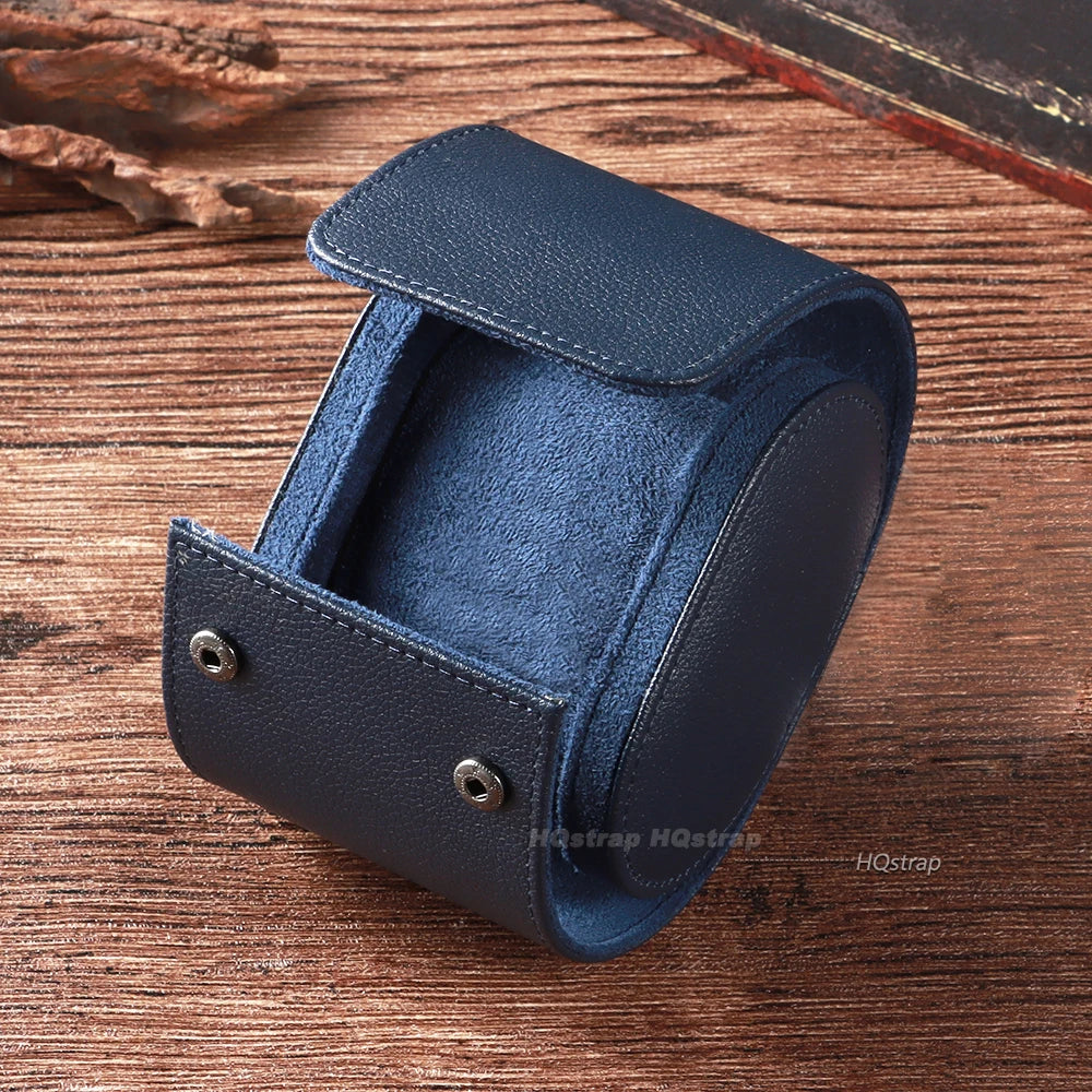 Leather Watch Roll Case