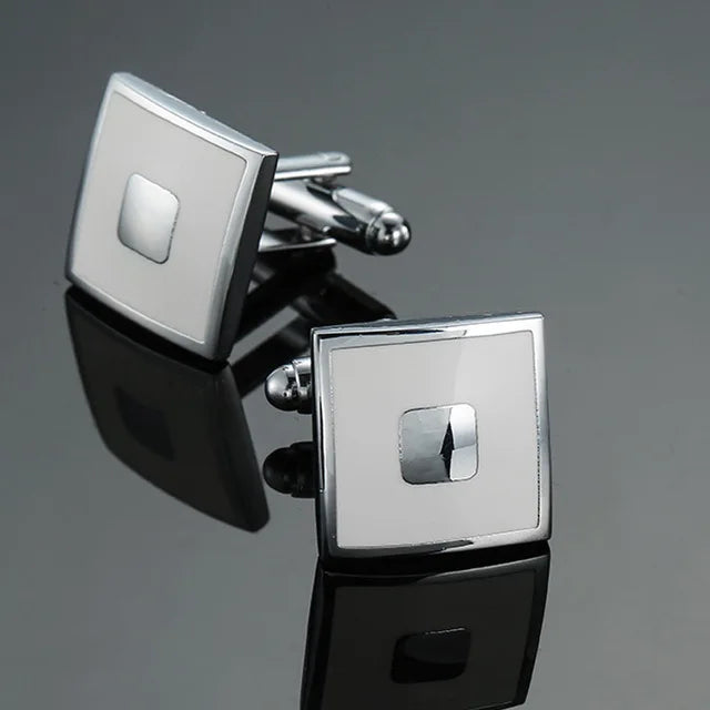 Norvia Signature Square Cufflinks