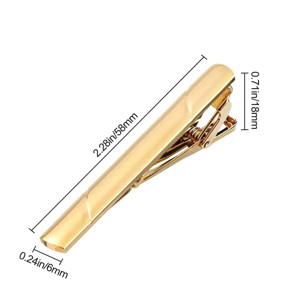 Norvia Classic Metal Tie Clip