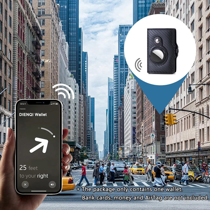 Smart AirTag Card Holder