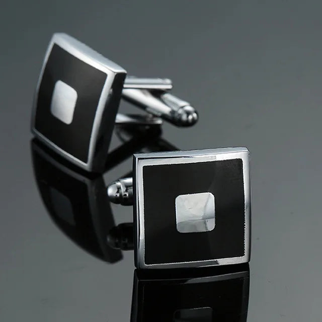Norvia Signature Square Cufflinks