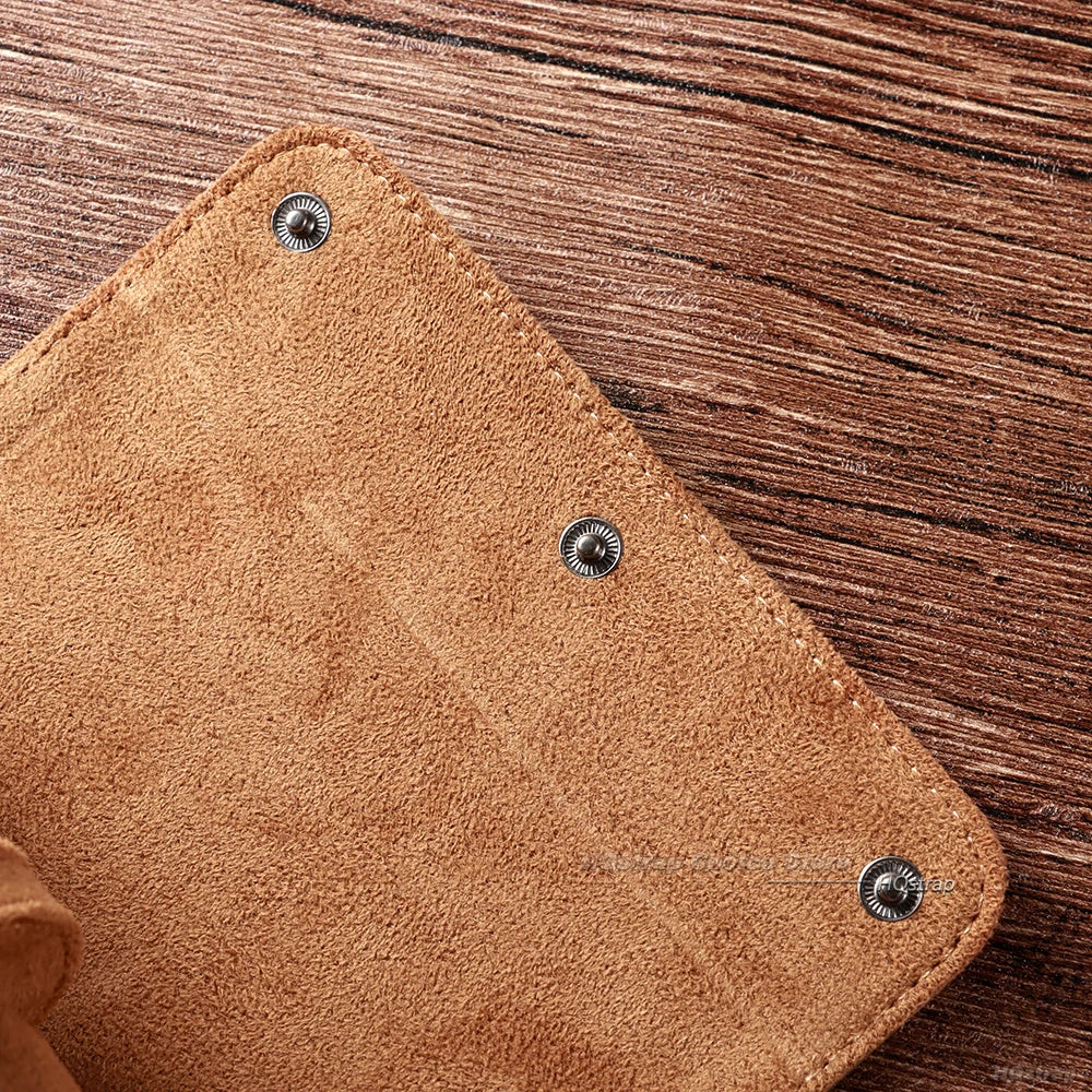 Leather Watch Roll Case