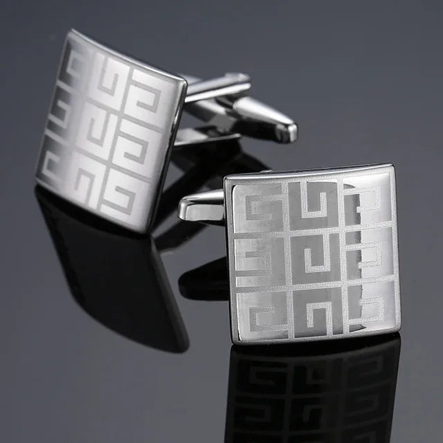 Norvia Signature Square Cufflinks