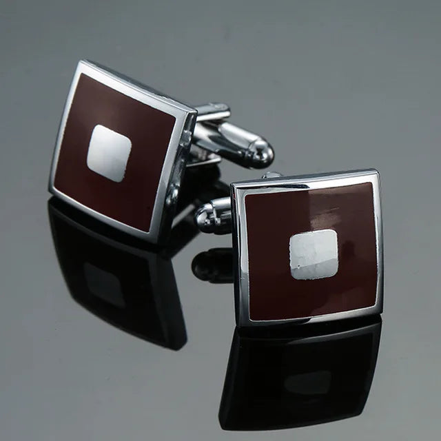 Norvia Signature Square Cufflinks