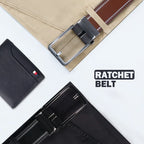 Genuine Ratchet Leather Belt