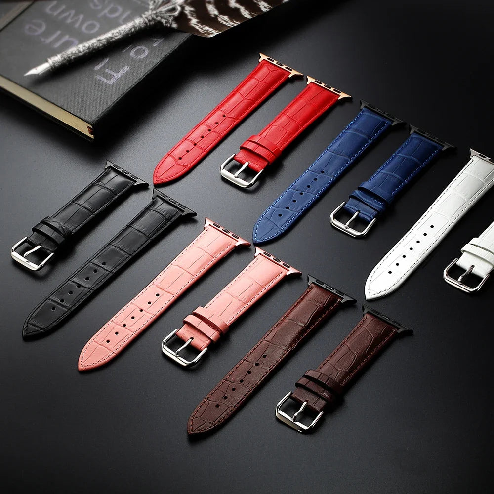 Leather Apple Watch Strap
