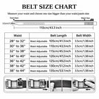 Genuine Ratchet Leather Belt