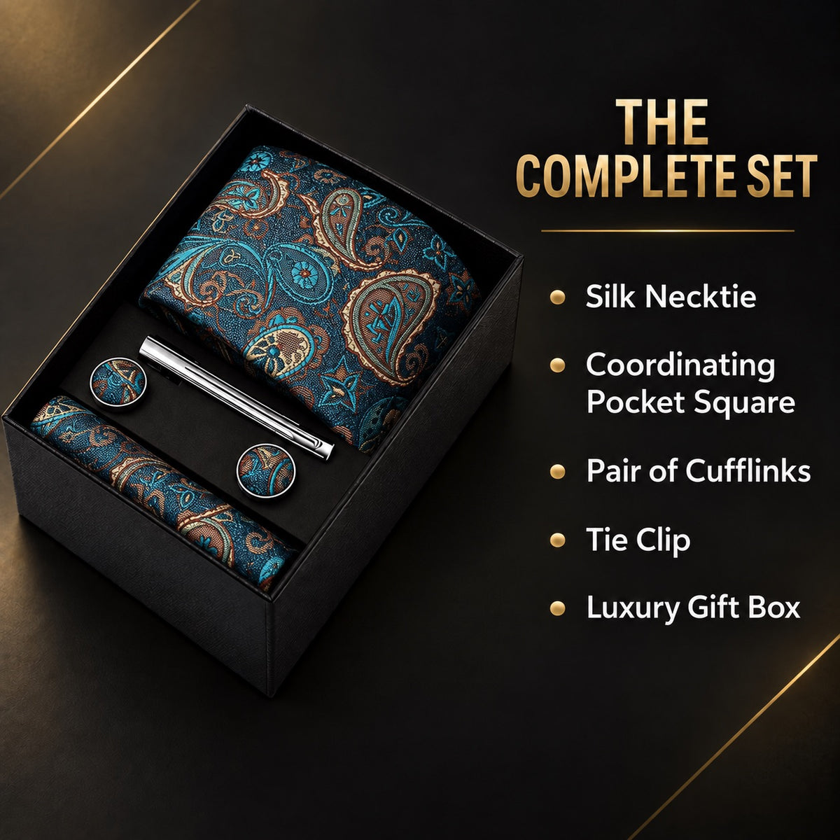 The Imperial Silk Tie Set