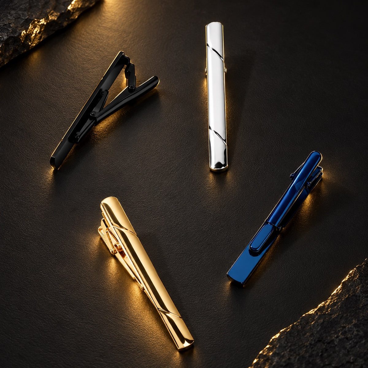 Norvia Classic Metal Tie Clip